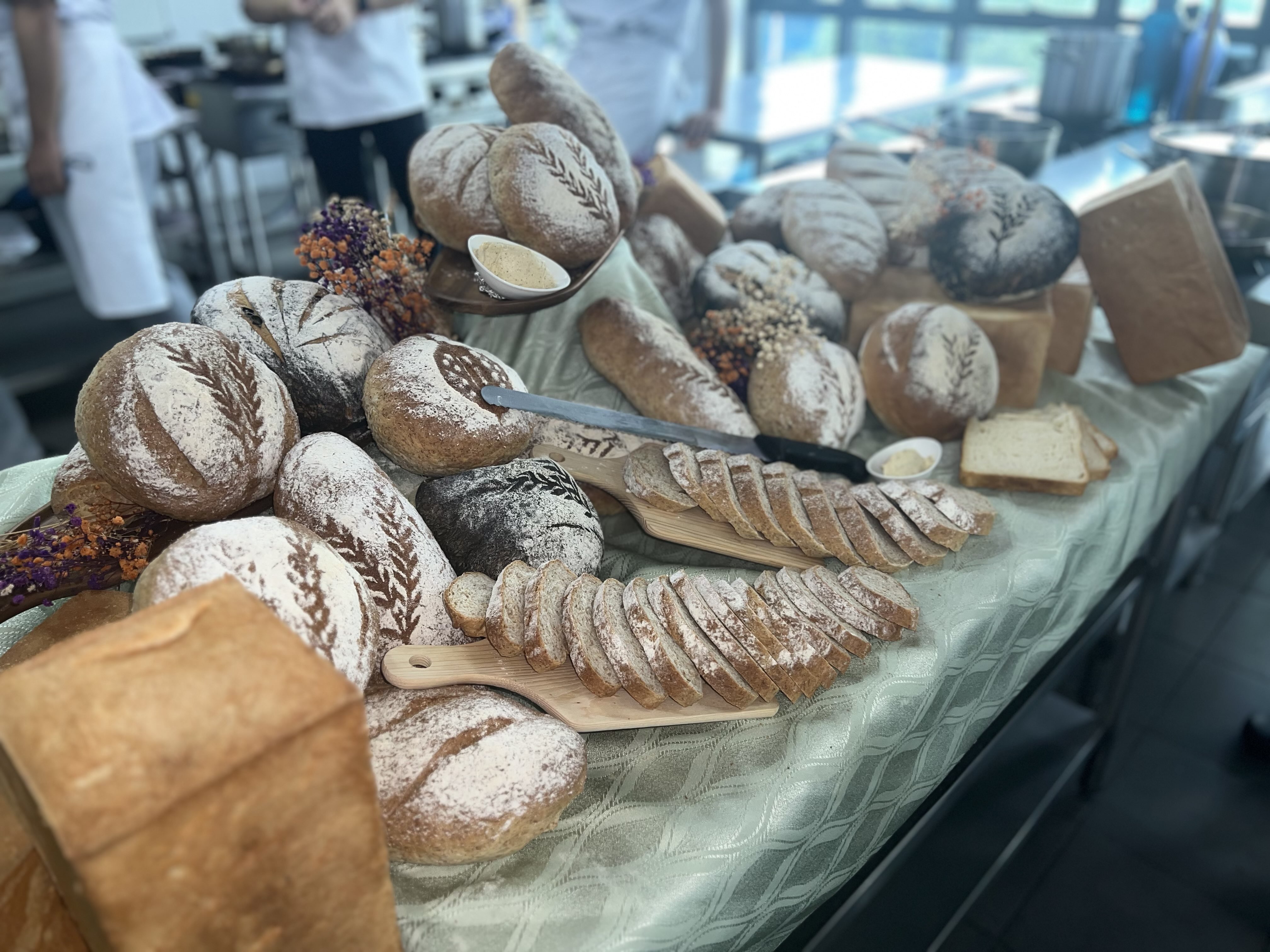 Assorted artisan breads by Alia Amani chef baker Subang Jaya Selangor