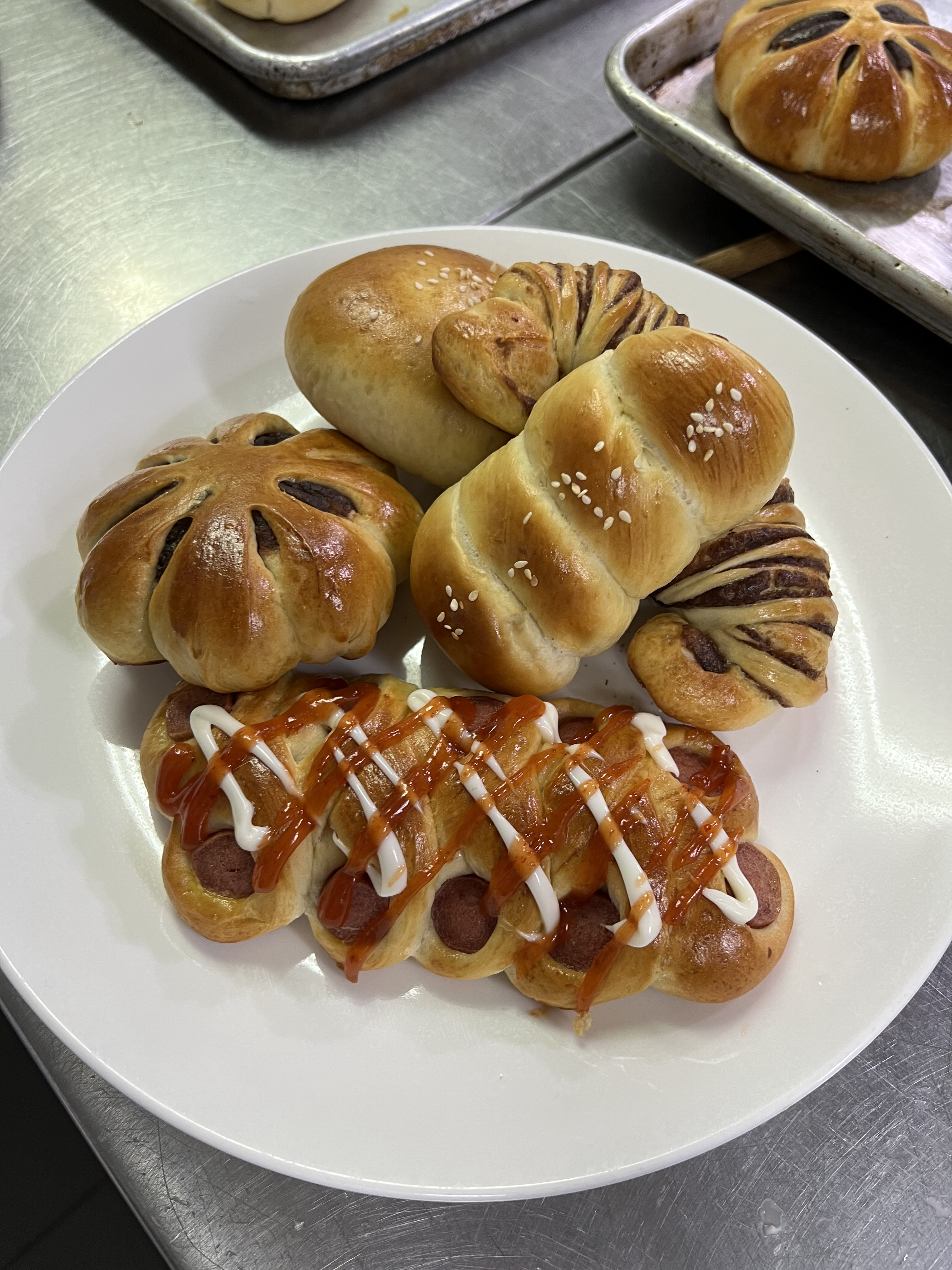 Fresh baked buns handmade by professional baker Alia Amani Subang Jaya