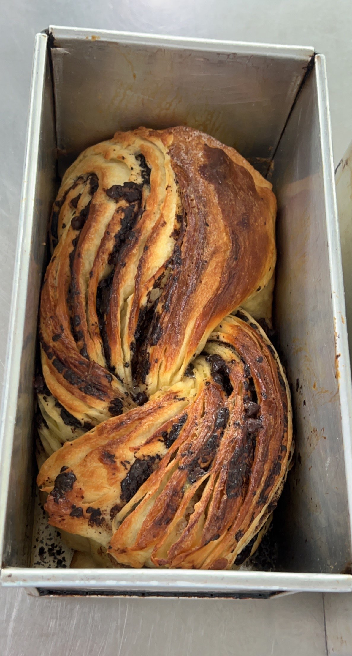 Chocolate babka artisan bread recipe by chef Alia Amani Selangor Malaysia