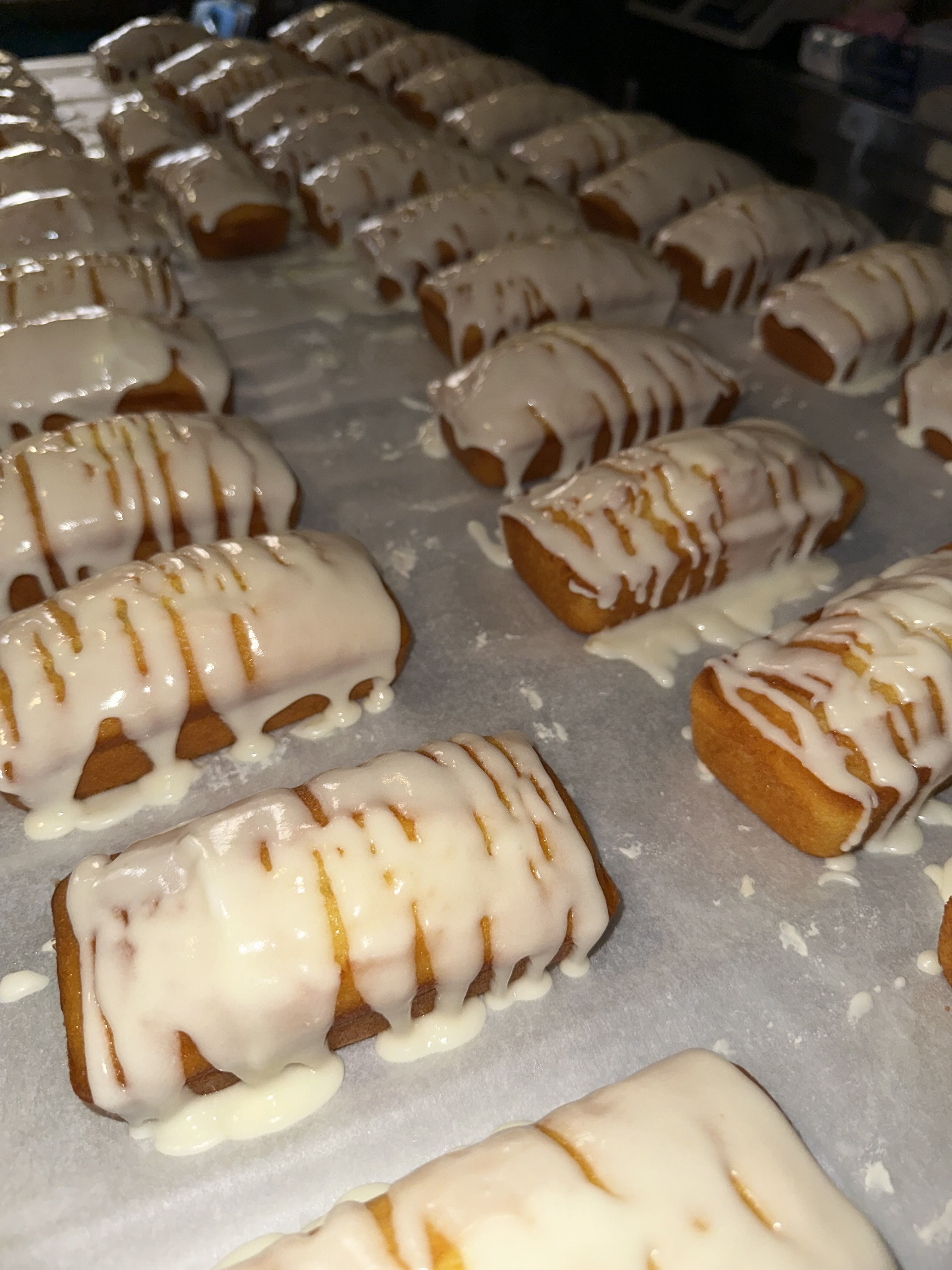Orange pound cake homemade by Cilantro Academy graduate baker
