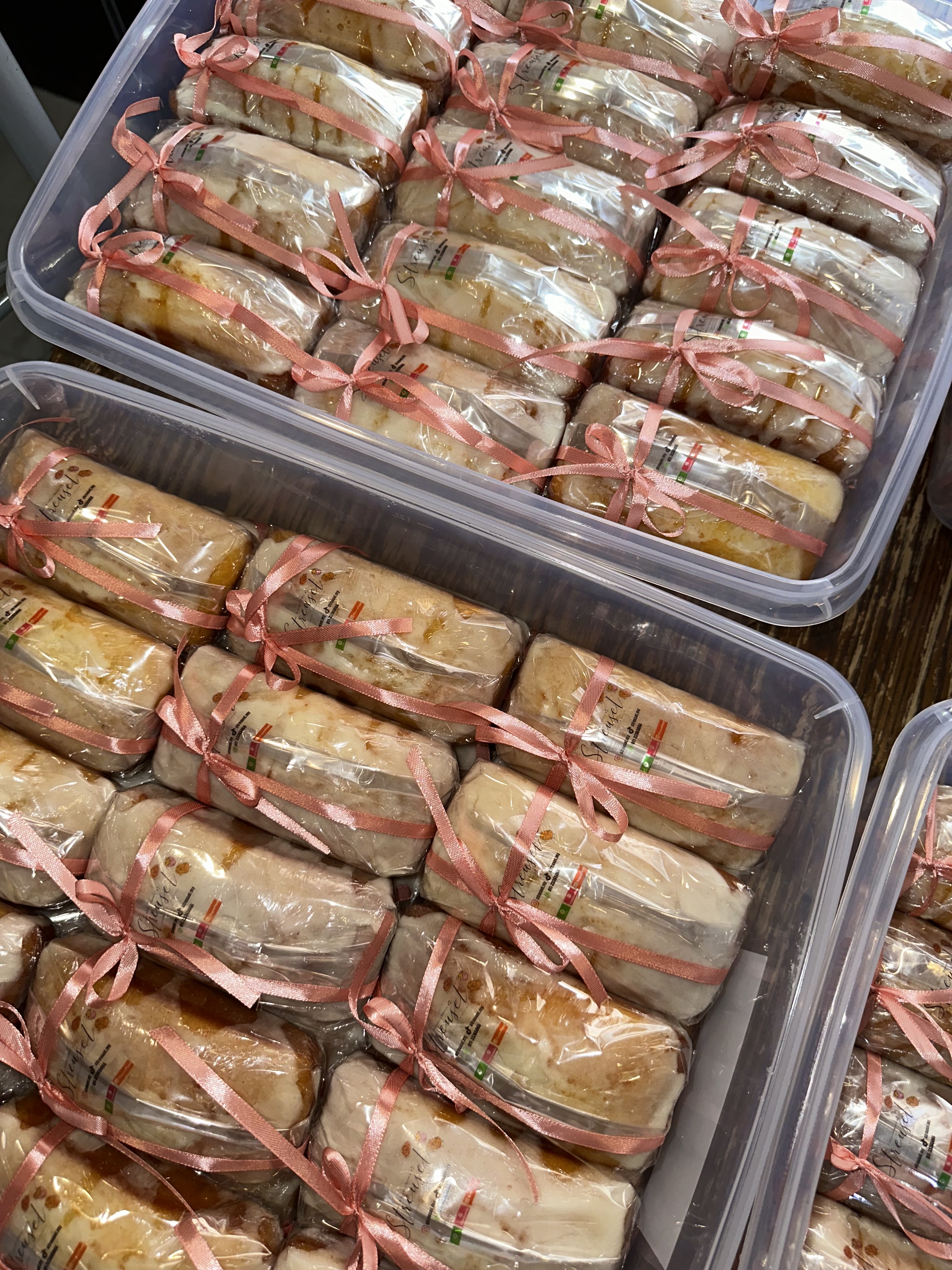 Packaged orange pound cake professional bakery services Selangor