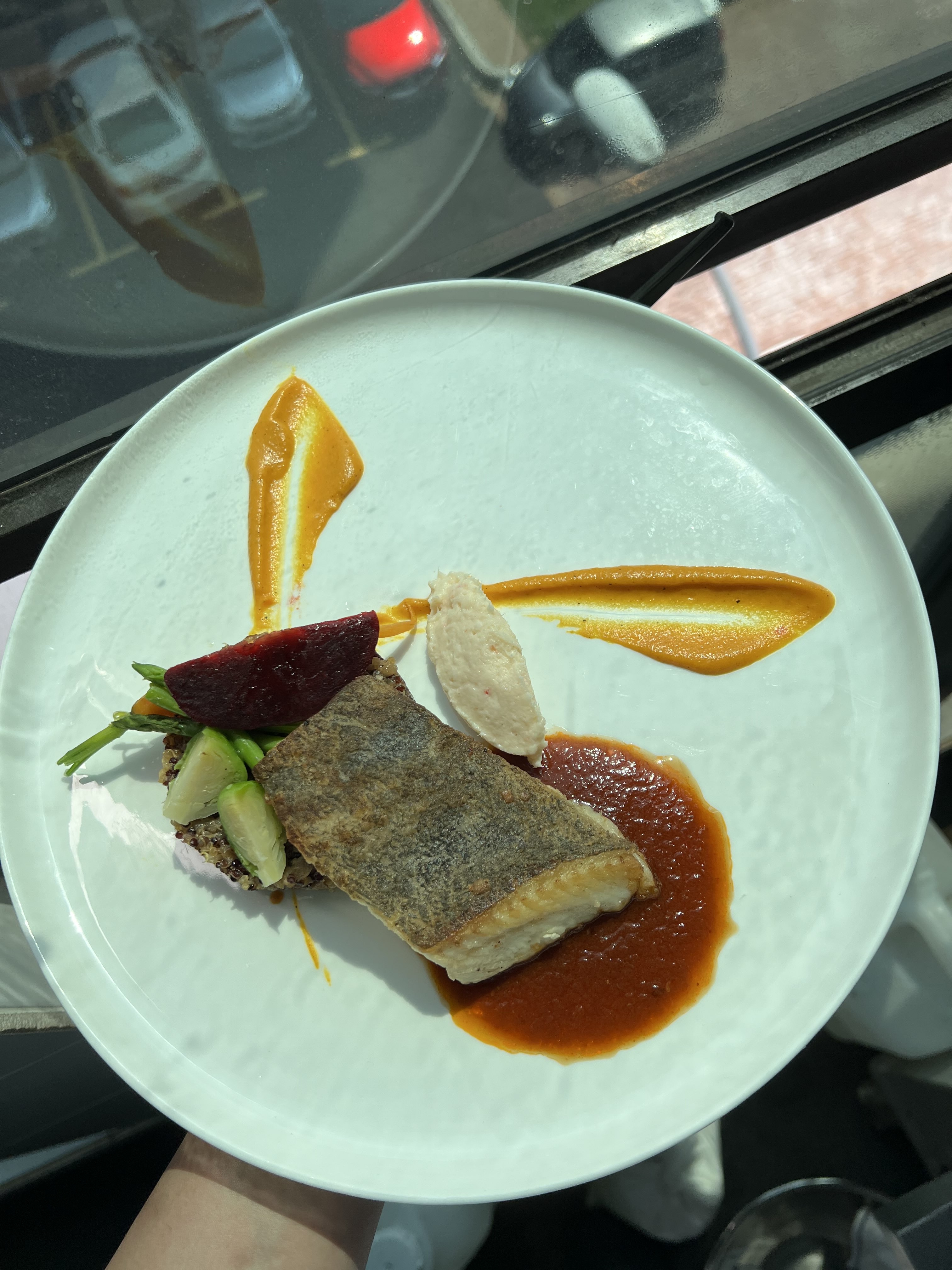 Halloumi dish culinary creation by chef Alia Amani Selangor Malaysia