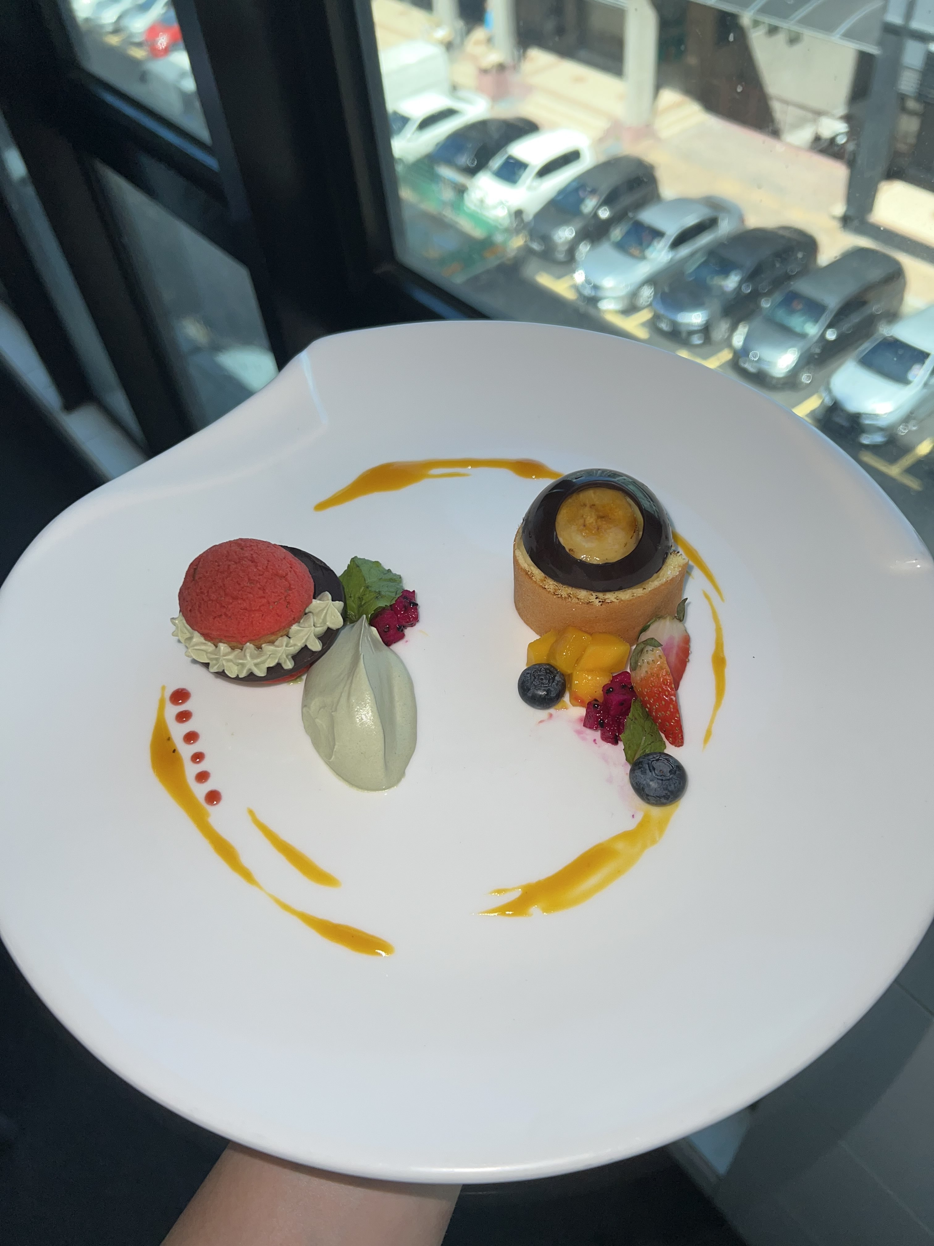 Chiffon cake light dessert by professional baker Subang Jaya Malaysia