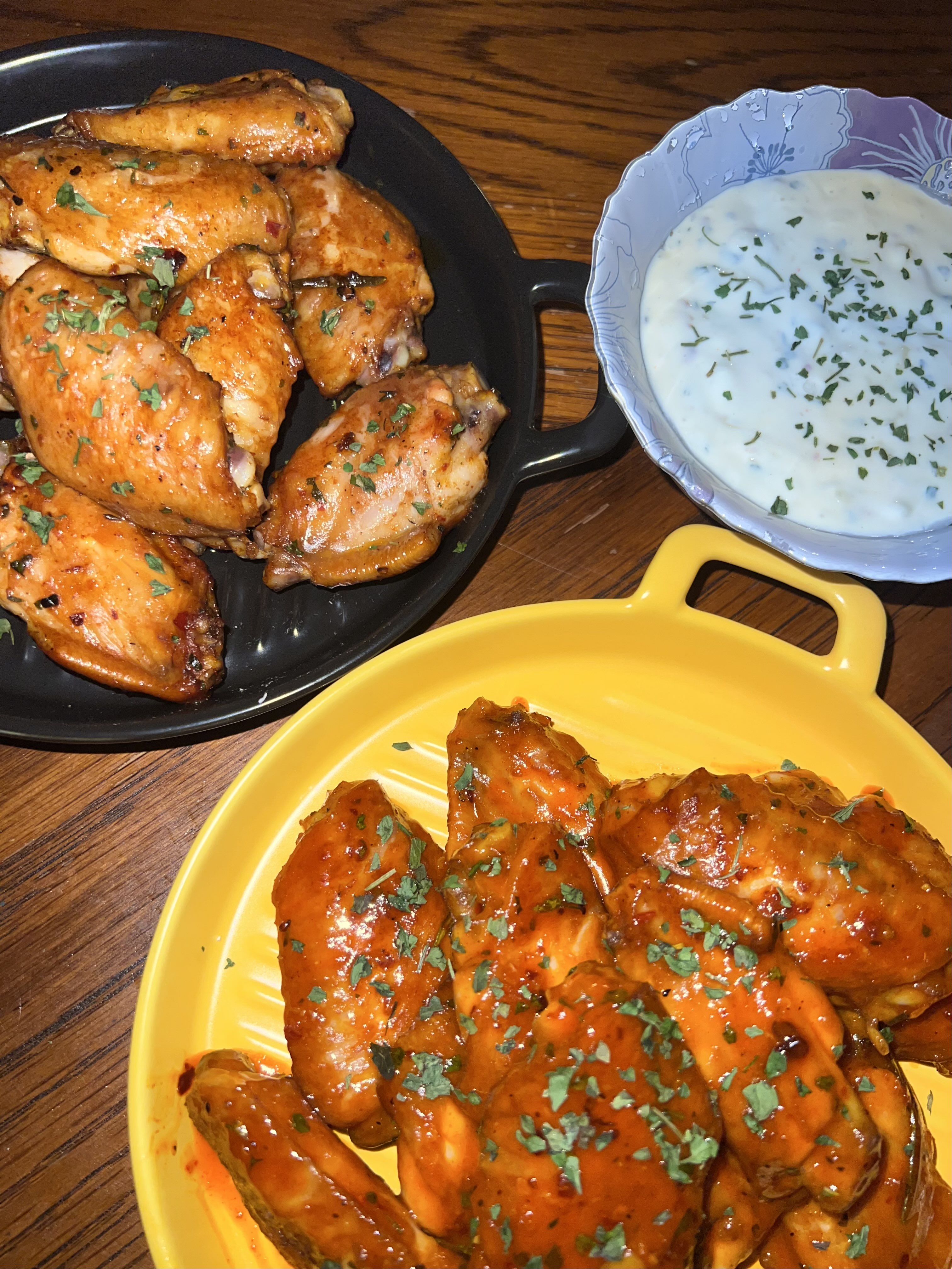 Glazed wings hot dish catering services Subang Jaya Selangor